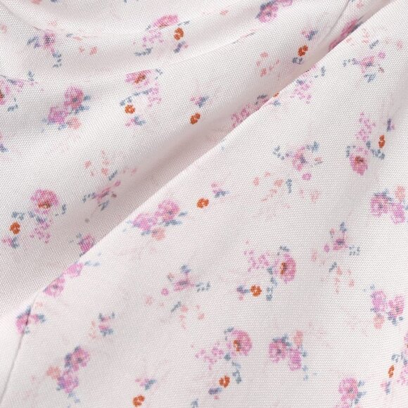 Lulu's Simpler Times Cream Floral Print maxi M - Picture 6 of 6